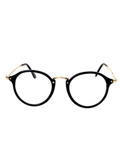 Round Clear Lens Oversized Frame