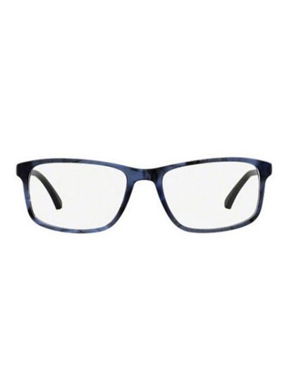 Men’s Rectangular Eyeglasses – Lens Size: 53 mm