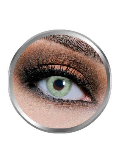 Unisex Cosmetic Grey Green 6 Month Disposable Contact Lenses