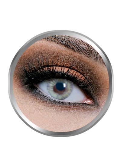 Unisex Cosmetic Light Grey 6 Month Disposable Contact Lenses