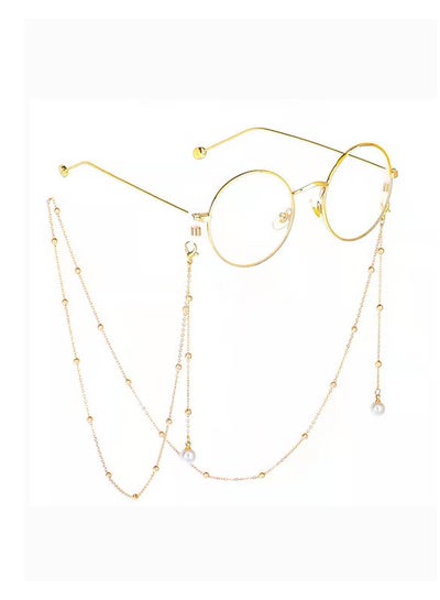 Women’s Anti-Slip Beaded Eyeglass Chain