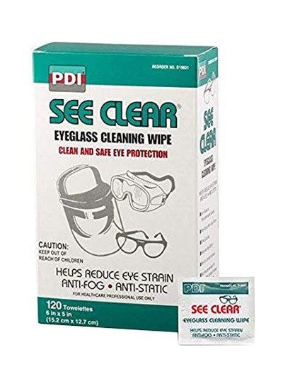 120-Piece Eyeglass Cleaning Wipes B07V5L76MM