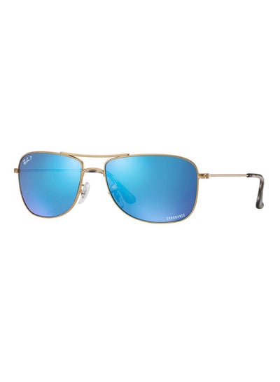 Full Rim Square Sunglasses – Lens Size: 59 mm