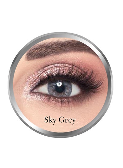 Sky Grey Monthly Disposable Contact Lenses