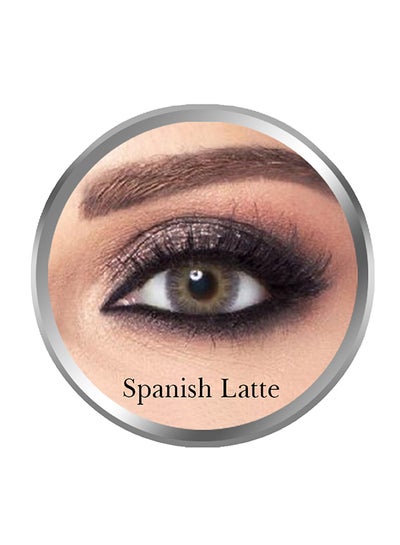 Spanish Latte Monthly Disposable Contact Lenses