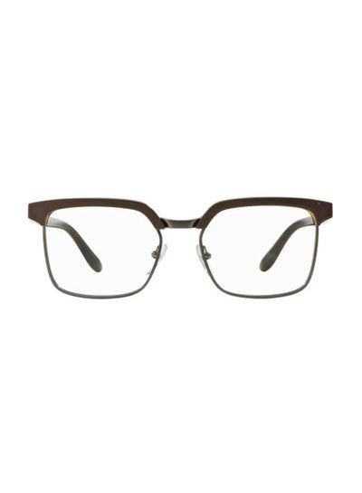 Men’s Brow Line Eyeglass Frame – Lens Size: 52 mm