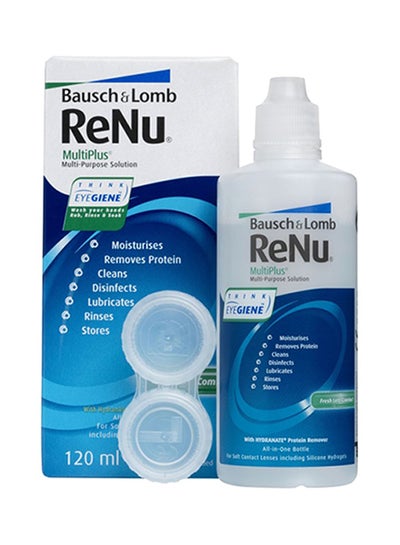 Renu Multiplus Contact Lens Solution Clear 120 ml