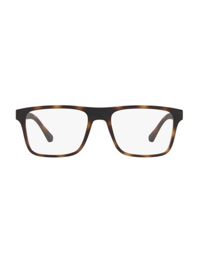 Men’s Rectangular Eyeglasses – Lens Size: 54 mm