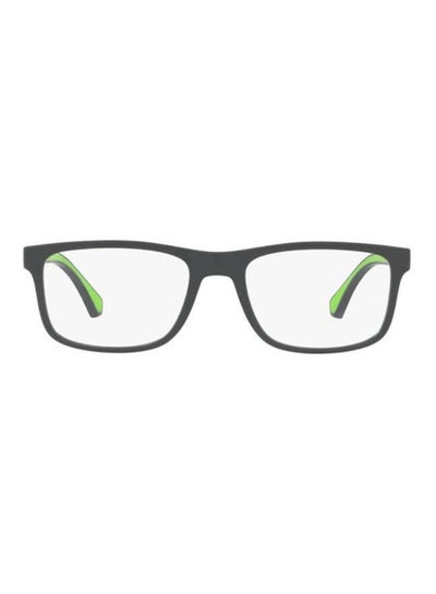 Men’s Rectangular Eyeglasses Frame – Lens Size: 53 mm