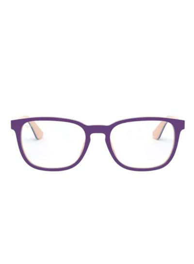 Men’s Square Eyeglass Frame – Lens Size: 48 mm