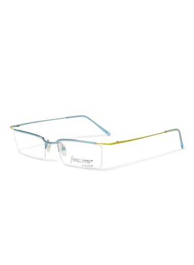 Women’s Rectangular Semi-Rimless Eyeglass Frame