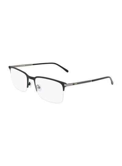 Men’s Semi- Rimless Metal Modified Rectangle Optical