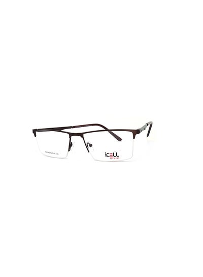 Half-Rimmed Rectangular Frame – Lens Size: 54mm