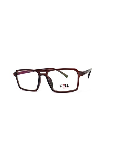 Full-Rimmed Rectangular Frame – Lens Size: 51mm