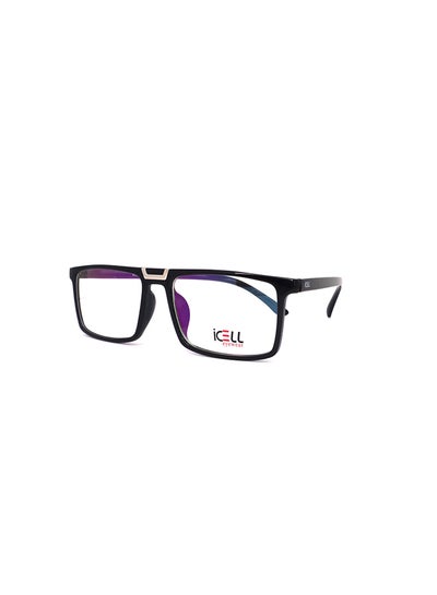 Half-Rimmed Rectangular Frame – Lens Size: 54mm