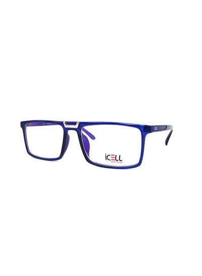 Half-Rimmed Rectangular Frame – Lens Size: 54mm