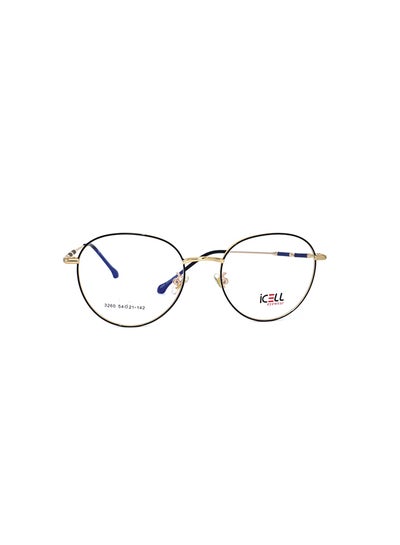 Full-Rimmed Round Frame – Lens Size: 54mm