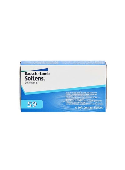 Pack Of 6  Soflens 59 Monthly Disposable Contact Lenses