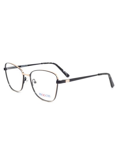 Women’s Full Rim Butterfly Shape Clear Lens Eyeglass Frame – Lens Size: 55 mm – Black