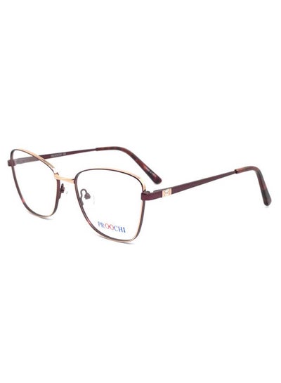 Women’s Full Rim Butterfly Shape Clear Lens Eyeglass Frame – Lens Size: 55 mm – Brown