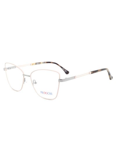 Women’s Full Rim clear Butterfly Shape Clear Lens Eyeglass Frame – Lens Size: 53 mm – Clear