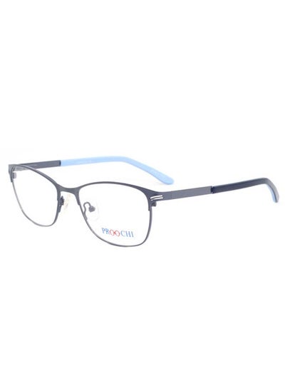 Full Rim Rectangular Shape Clear Lens Eyeglass Frame – Lens Size: 50 mm – Blue