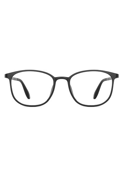 Zero Power Full Rim Bluecut & Antiglare Round Shape Computer Eyeglasses LB E13528 – 51mm – Black