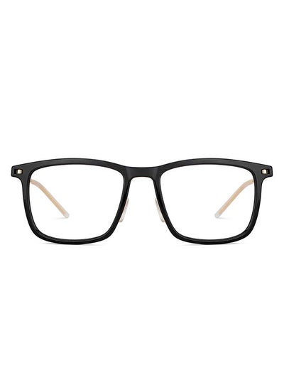 Zero Power Bluecut & Antiglare Wayfarer Shape Computer Eyeglasses LB E13533 – Lens Size: 52mm – Black