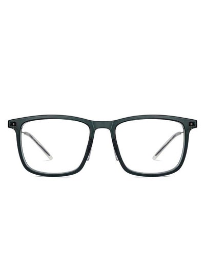 Zero Power Bluecut & Antiglare Wayfarer Shape Computer Eyeglasses L BE13533 – Lens Size: 52mm – Green