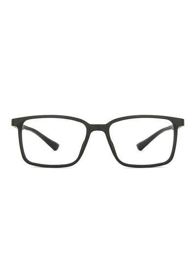 Zero Power Full Rim Bluecut & Antiglare Rectangle Shape Computer Eyeglasses LB E13737 – 53mm – Black