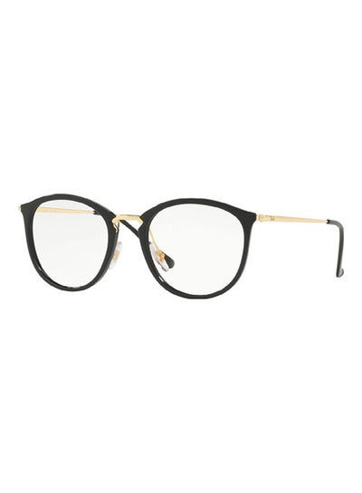 Square Shape Eyeglass Frame RX7140 2000 49 – Lens Size: 49mm – Black