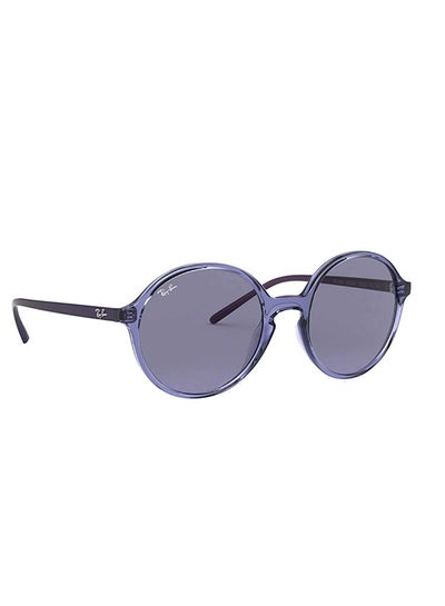 Women’s Round Sunglasses 0RB430464358053 – 52mm – Transparent Violet