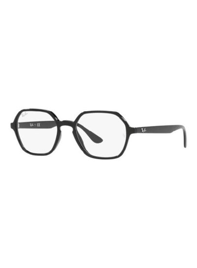 Hexagon Shape Eyeglass Frame RX4361V 2000 50 – Lens Size: 50mm – Black