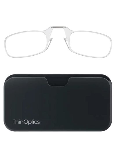 ThinOptics – Universal Pod Black with 2.5 Clear Readers